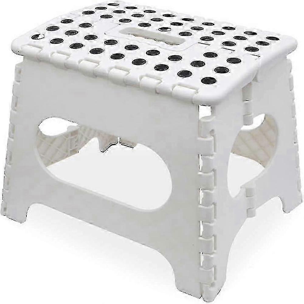 Foldable Step Stool for Kitchen, Bathroom, and Bedroom Use