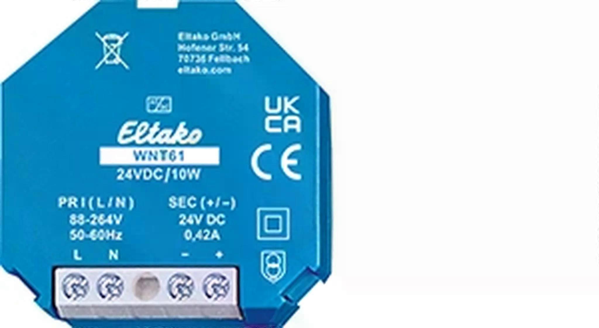 ELTAKO Weitbereichs-Schaltnetzteil, 24V DC