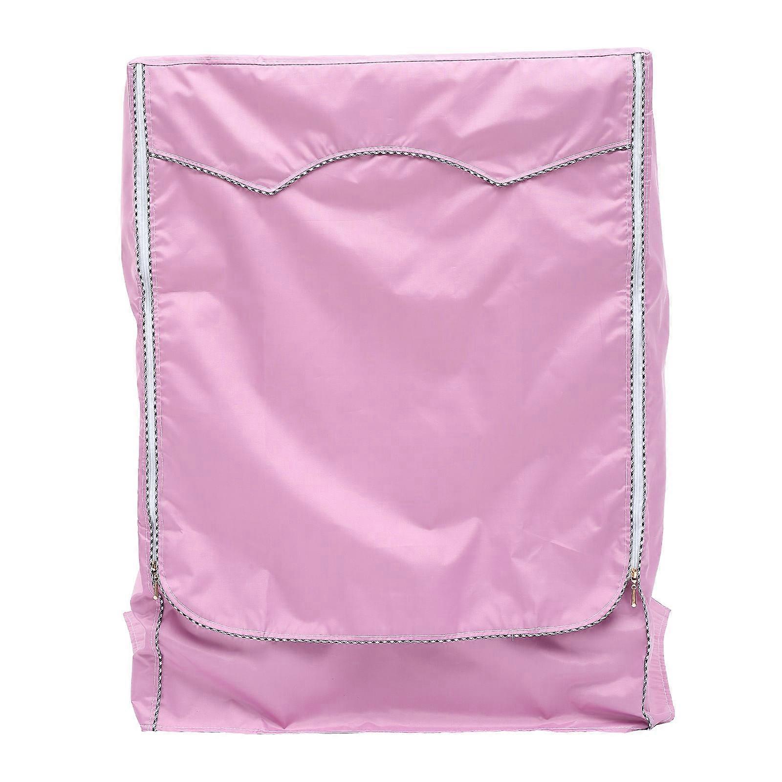 4Pcs Pink Washing Machine Cover for Home Waterproof Protector