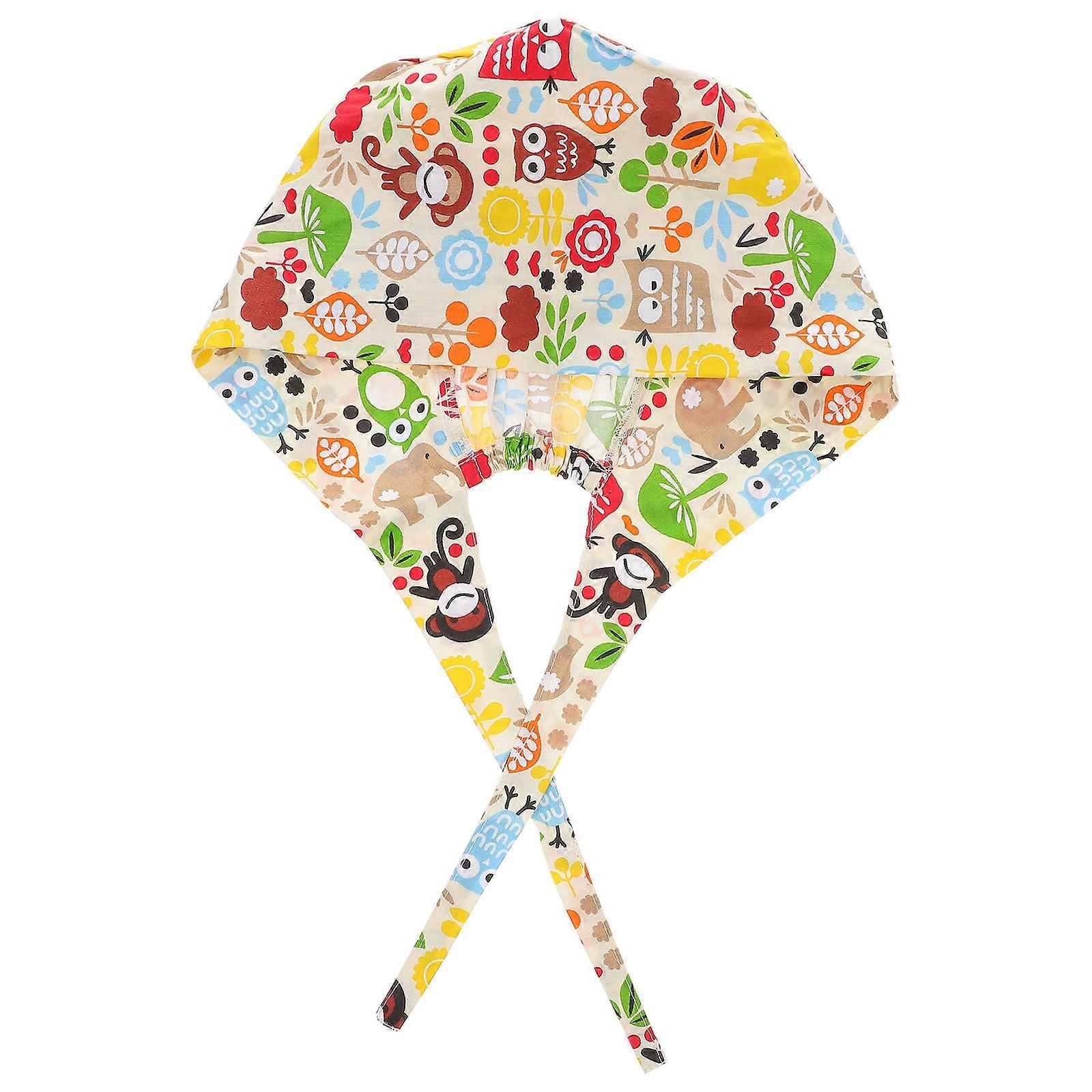 Strap Working Cap Comfortable Cotton for Nurse Cap Assorted Color