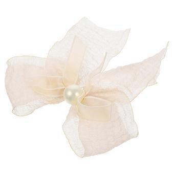 Haarspange mit Schleife und Spitze für Mädchen, Party-Haaraccessoire aus Tüll