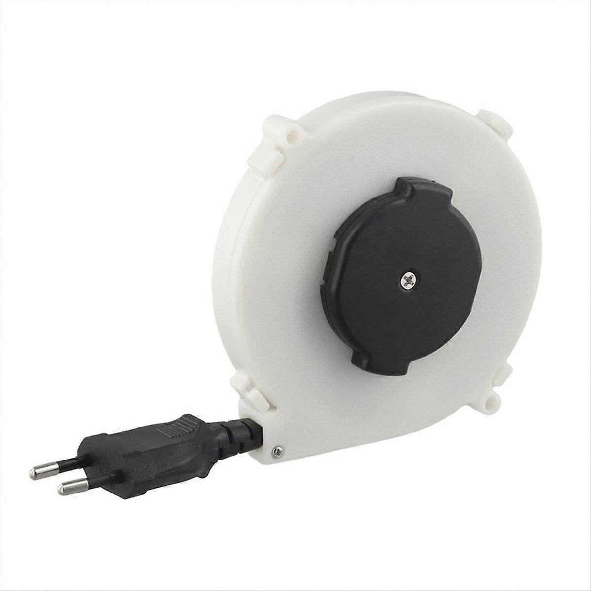 Auto Retractable Power Reel Cable 102x18.5mm EU Plug