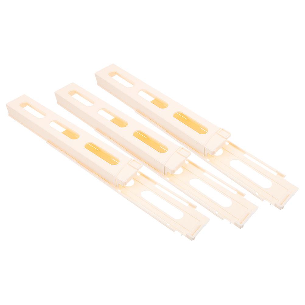 Domino Train Clips Beige Plastic Card Holder for Storage 3Pcs Set