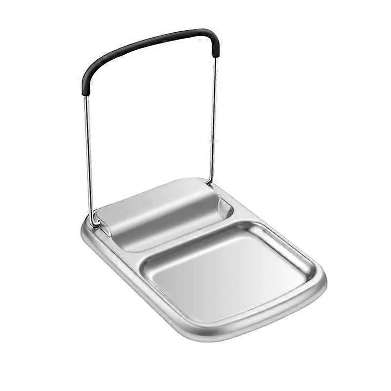 Cooking Spoon Rest with Lid Holder, Kitchen Utensil Rest