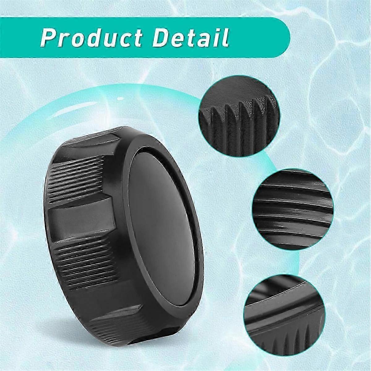 Pool Filter Drain Cap Assembly for Zodiac-Compatible Systems