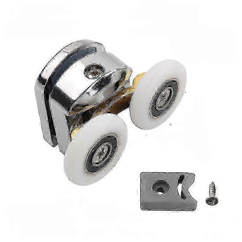 Shower Door Roller Wheels 23mm Heavy Glass Replacement 4pc