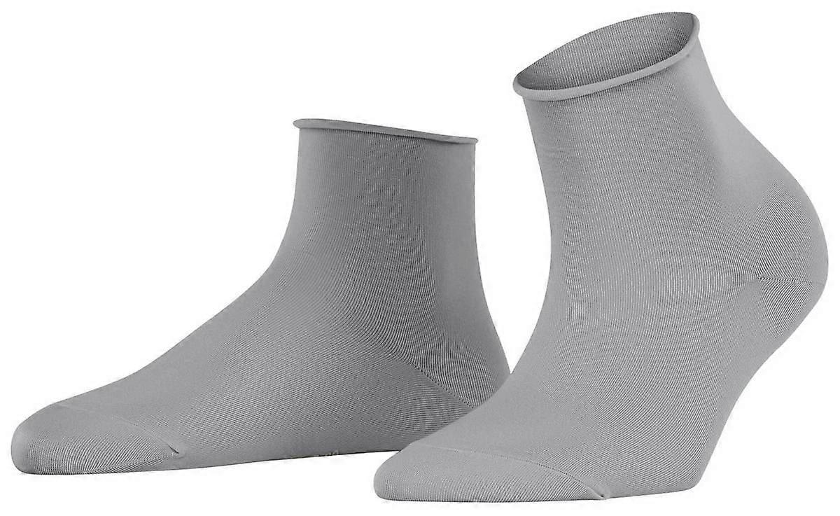 Falke Cotton Touch Short Socks - Sliver Grey