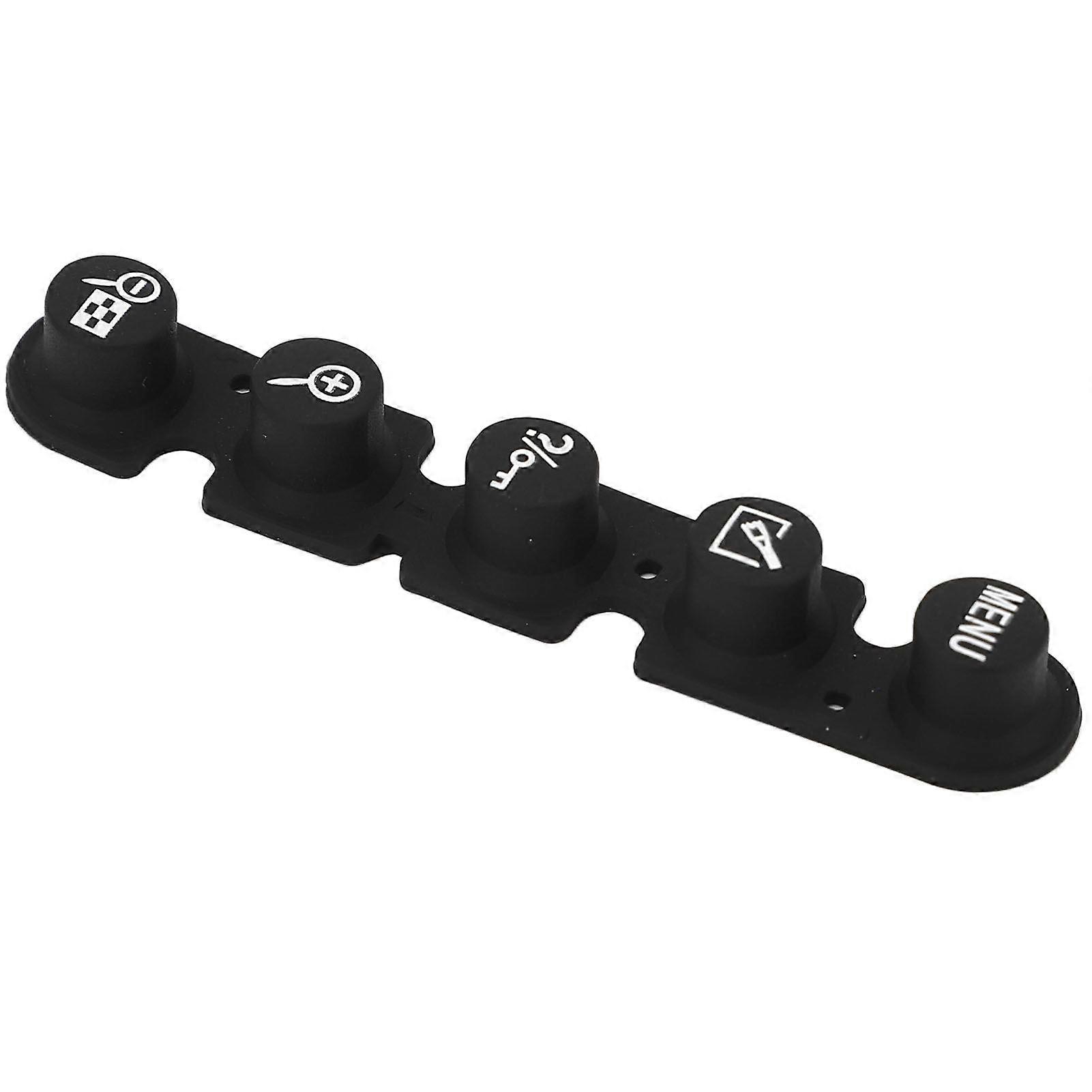 Camera Menu Button Cover Plastic Accurately Fit Camera Rear Button Key Replacement Compatible With D600 D610