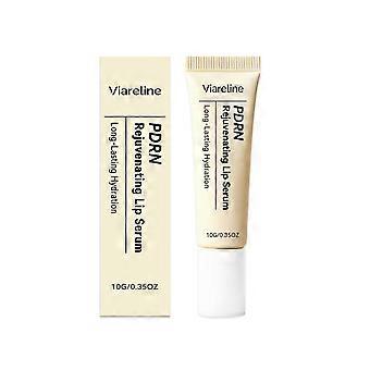 Zaawansowane serum odmładzające do ust PDRN Nawilżający balsam do ust z PDRN dla błyszczących, nawilżonych ust Delikatny peeling i wygładzający balsam do ust Hibiskus i La