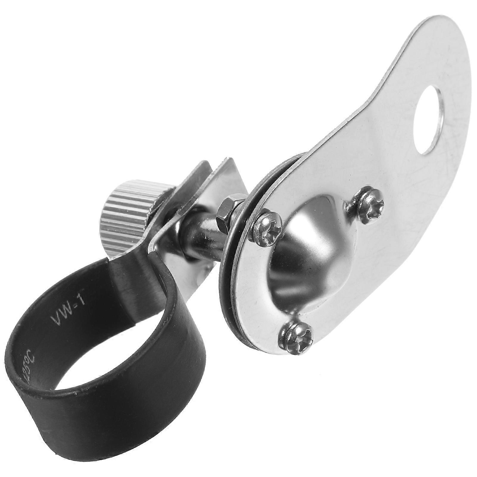 Fire Hard Hat Light Clip for Work Efficiency Silver