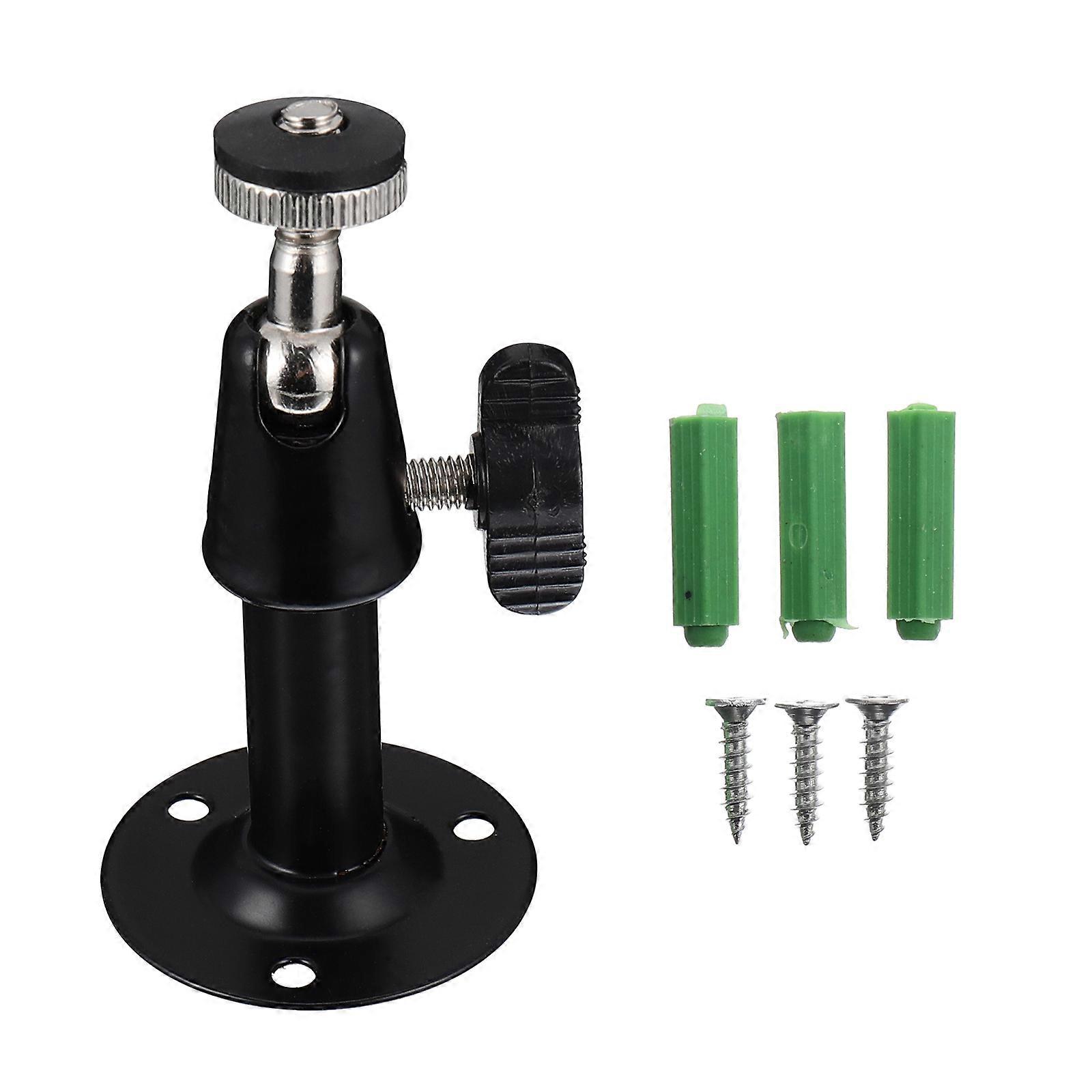 Wall Mount Bracket for Sensor 4Pcs Black Iron