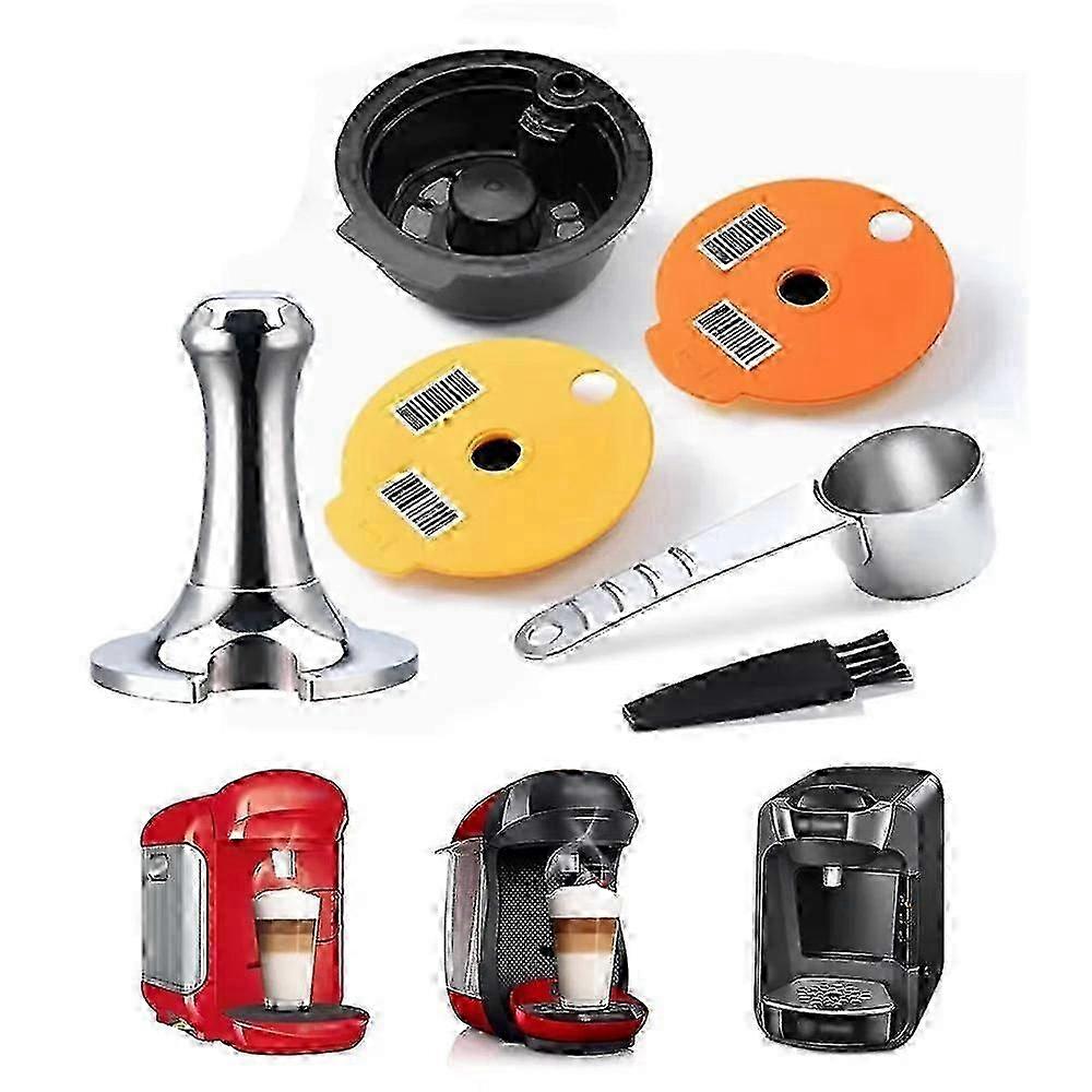 Coffee capsules: Tassimo compatible with reusable third-party alternatives