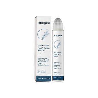 Hair Volume Fortify Serum Roll-On, Nourishing Scalp Treatment with Rosemary Oil & Biotin Peptide, Strengthens Weak Hair, Reduces Fall & Boosts Growth 