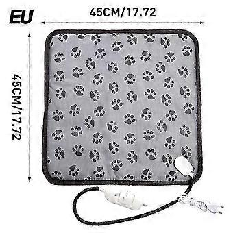 Dog cat electric blanket heating pad pet bed mat waterproof anti-bite adjustable temperature chair cushion