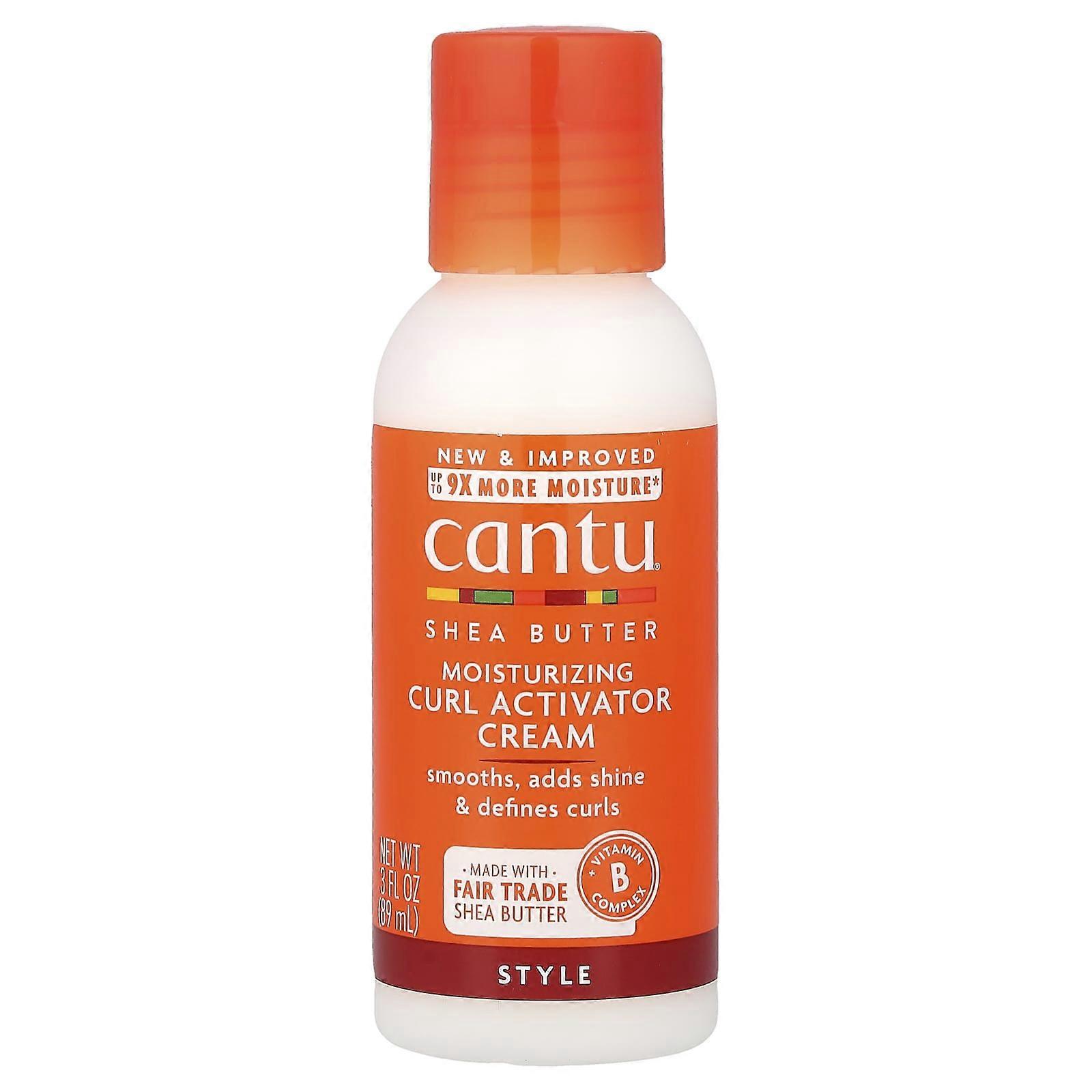 Cantu Shea Butter Feuchtigkeitsspendende Lockenaktivierungscreme, 89 ml, 7er-Pack