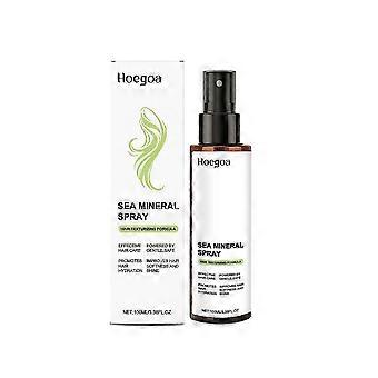 Spray hydratant marin pour cheveux - Soin quotidien nourrissant et adoucissant pour des cheveux souples et brillants, 100 ml