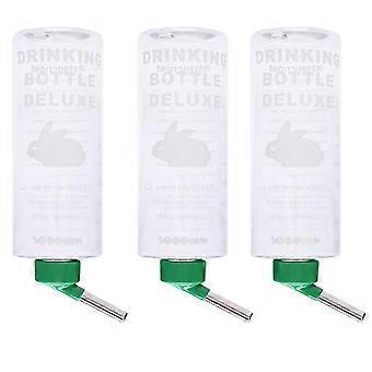 1000 ml drikkefontene for små dyr automatisk drikkevann hengende vannflaske egnet for marsvinmater