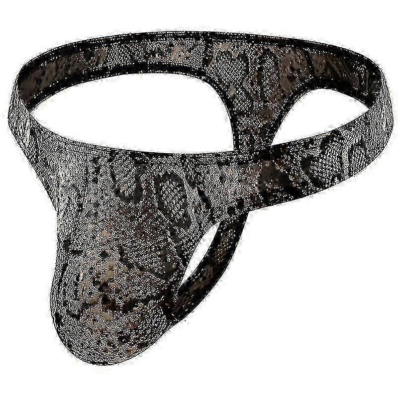 Herren Leopardenmuster String G-String Unterwäsche