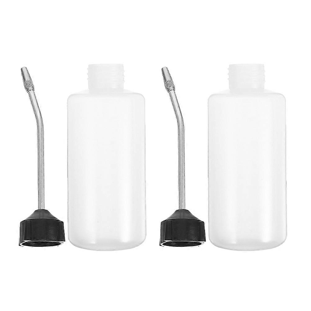 Precise Sewing Machine Oiler Bottles with Spout 2Pcs for Embroidery