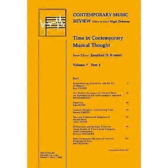 Time In Contemporary Musical Thought - Harwood-Academic Publishers - Paperback - en Book
