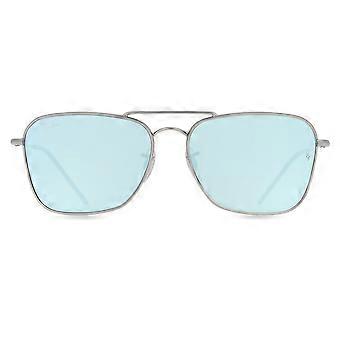 Ray-Ban RBR0102S Caravan Reverse 004/GA Full Rim Gunmetal Unisex Aviator Sunglasses UV3 Original