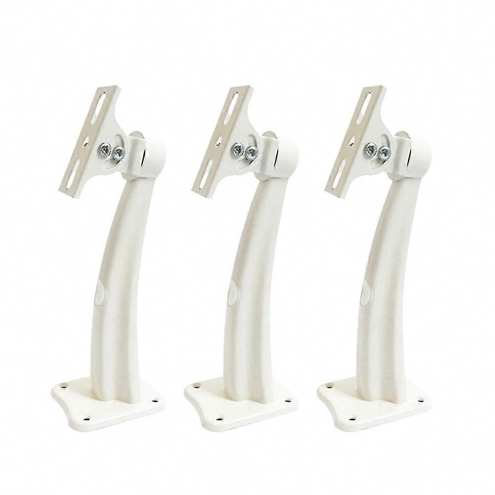 3Pcs Adjustable Security Camera Wall Mount Bracket for Video Surveillance