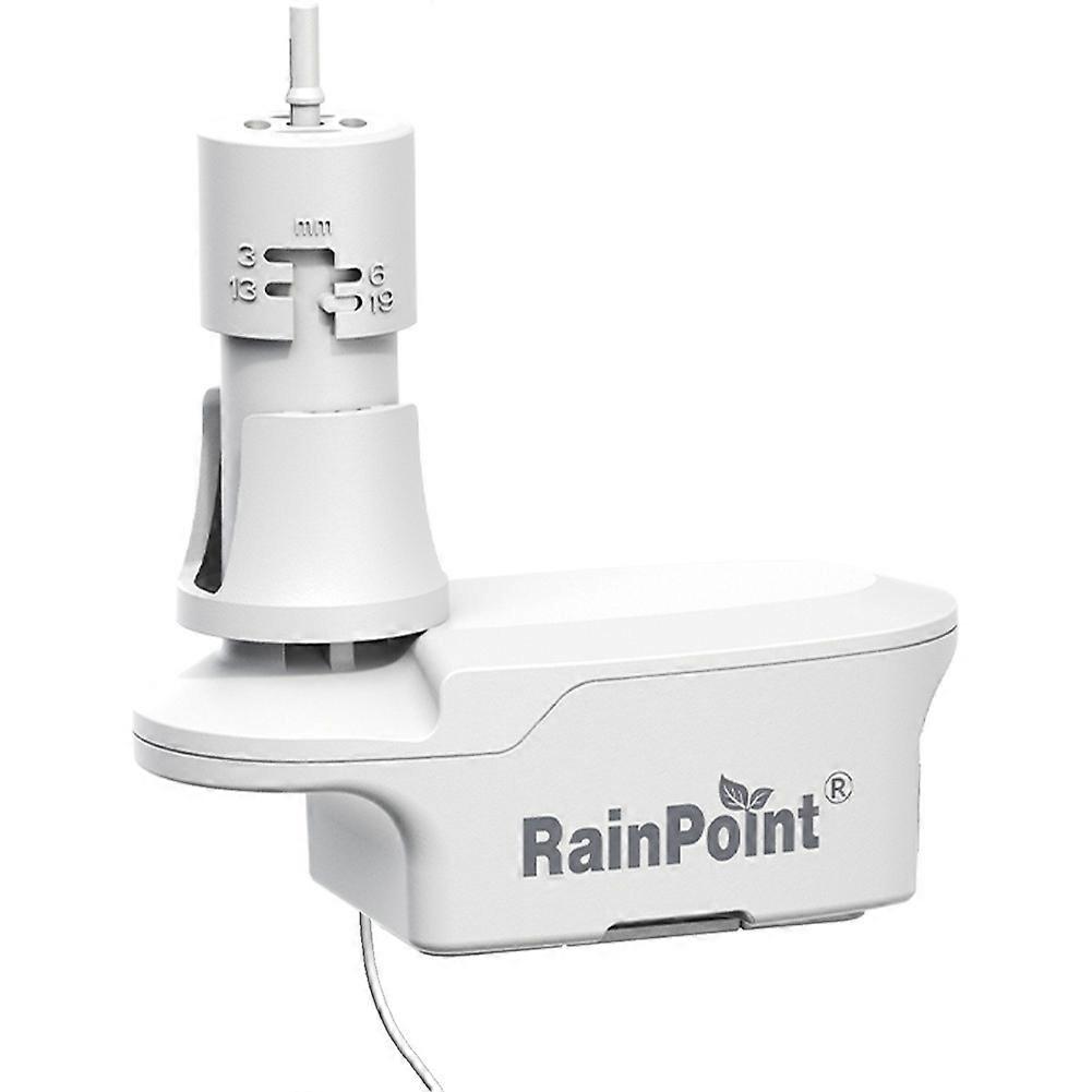RAINPOINT Wired Rain Sensor for Sprinkler Controller, Irrigation System, Automatic Shut Off with Adjustable Dry-Out
