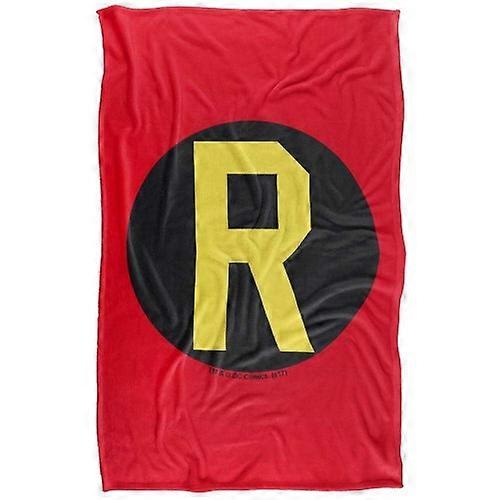 Batman Robin Logo Soft Touch Blanket