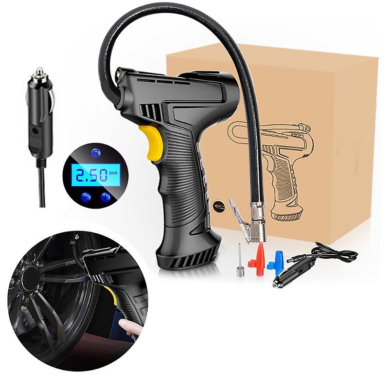120w Car Air Pump Auto Handheld Air Compressor With Rechargeable Battery