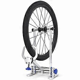 Bike Wheel Truing Stand for 16  29  Wheels Professional Alignment Tool with Heavy Duty Base Blue