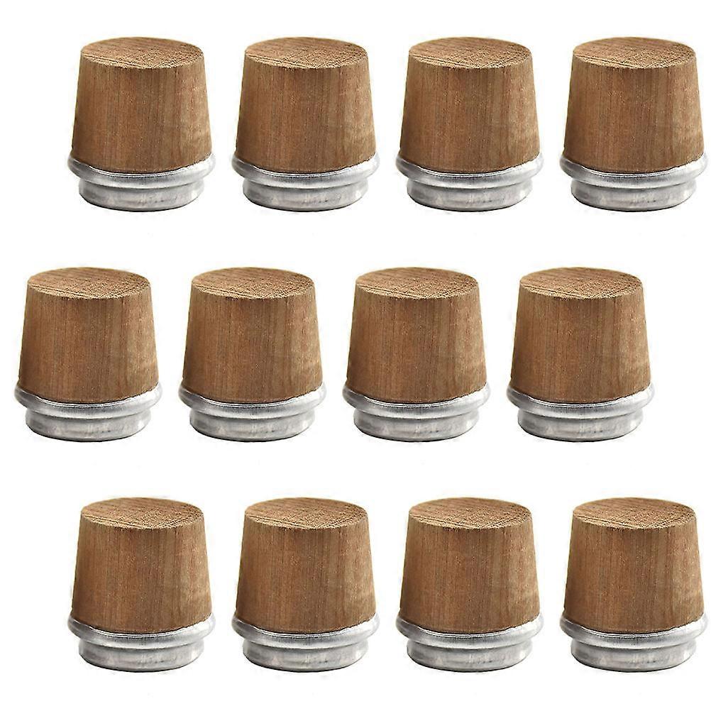 Kettle Replacement Stopper Wooden Plug for Use 12Pcs Pack