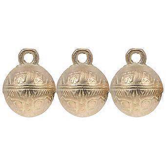 Copper Vintage Mini Bells for Dog Collar Decoration 15Pcs Set