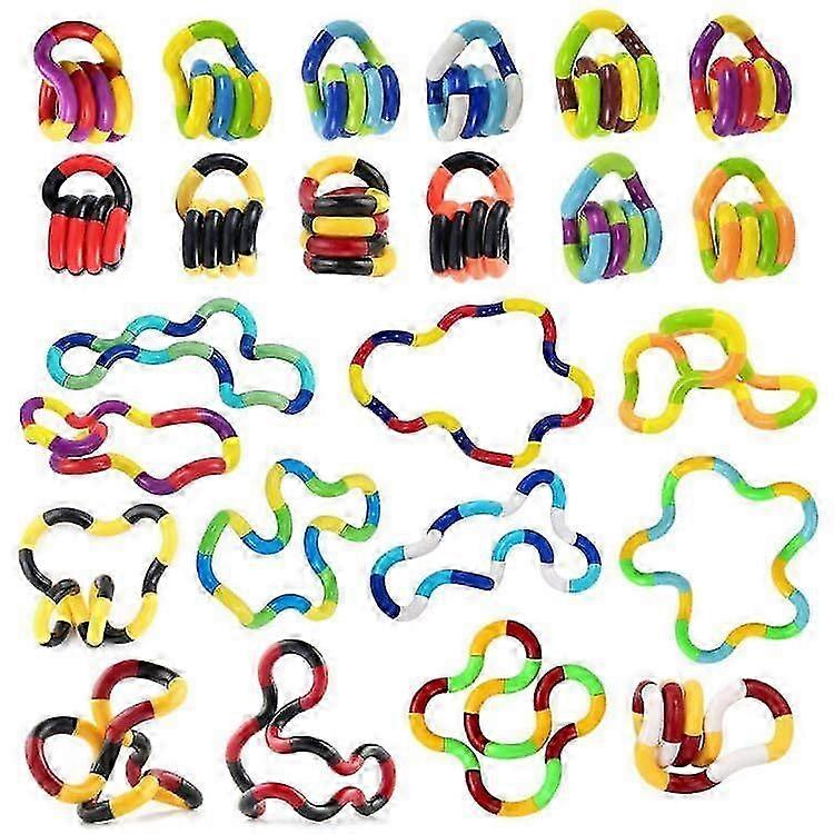 16pc Silent Twisty Fidget Set