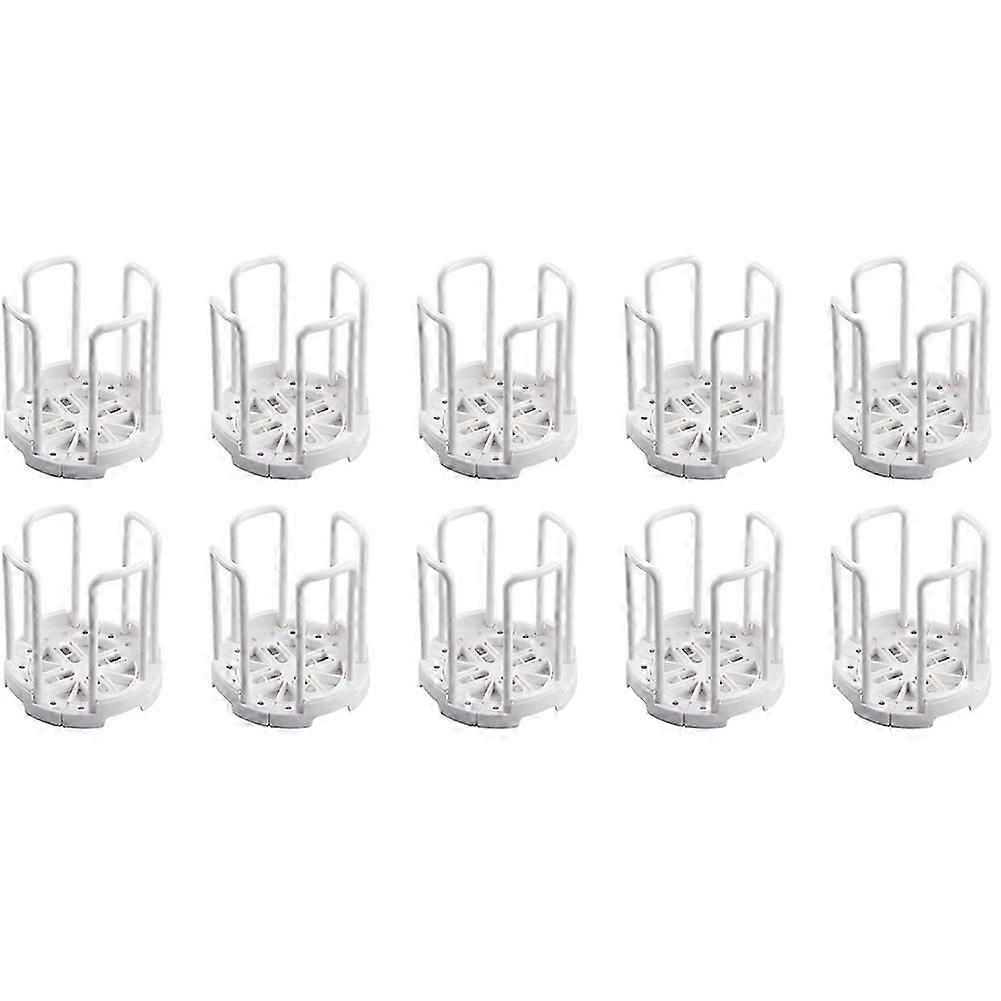 Retractable Desktop Dish Rack Dish Storage Rack Storage Rack Drain Cup Rack Kitchen White
