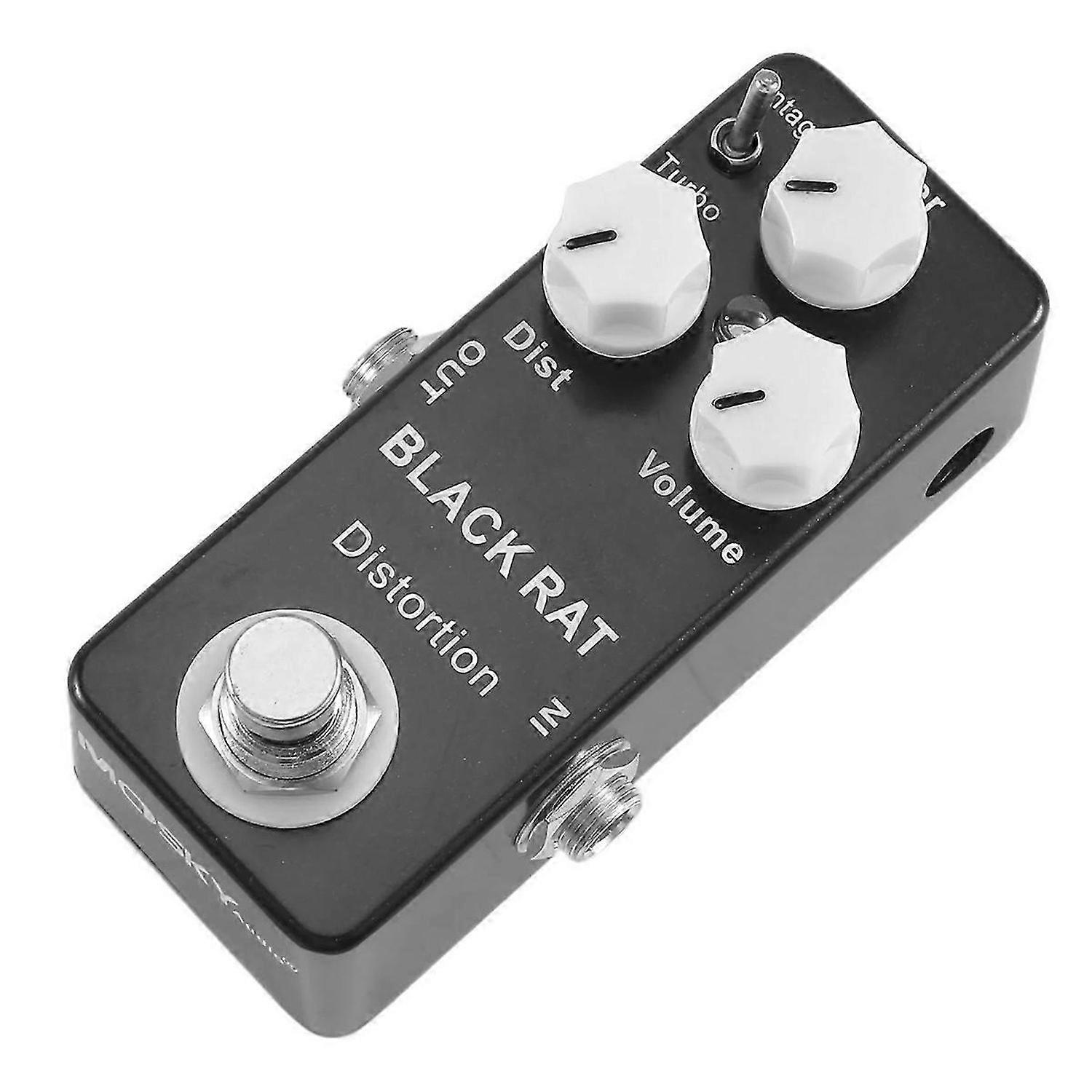 Black RAT Distortion Mini Guitar Effect Pedal