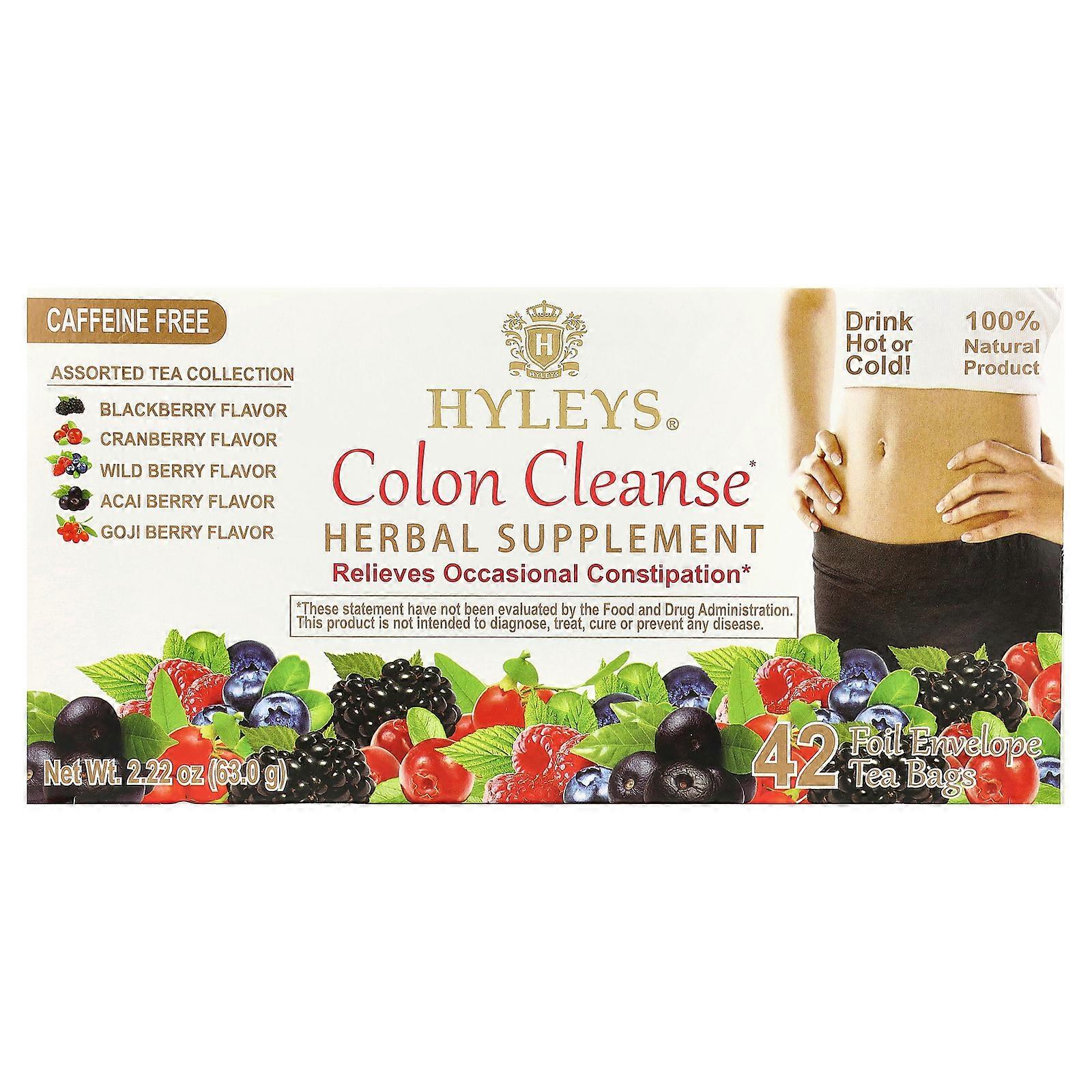 Hyleys Tea, Colon Cleanse, Caffeine Free