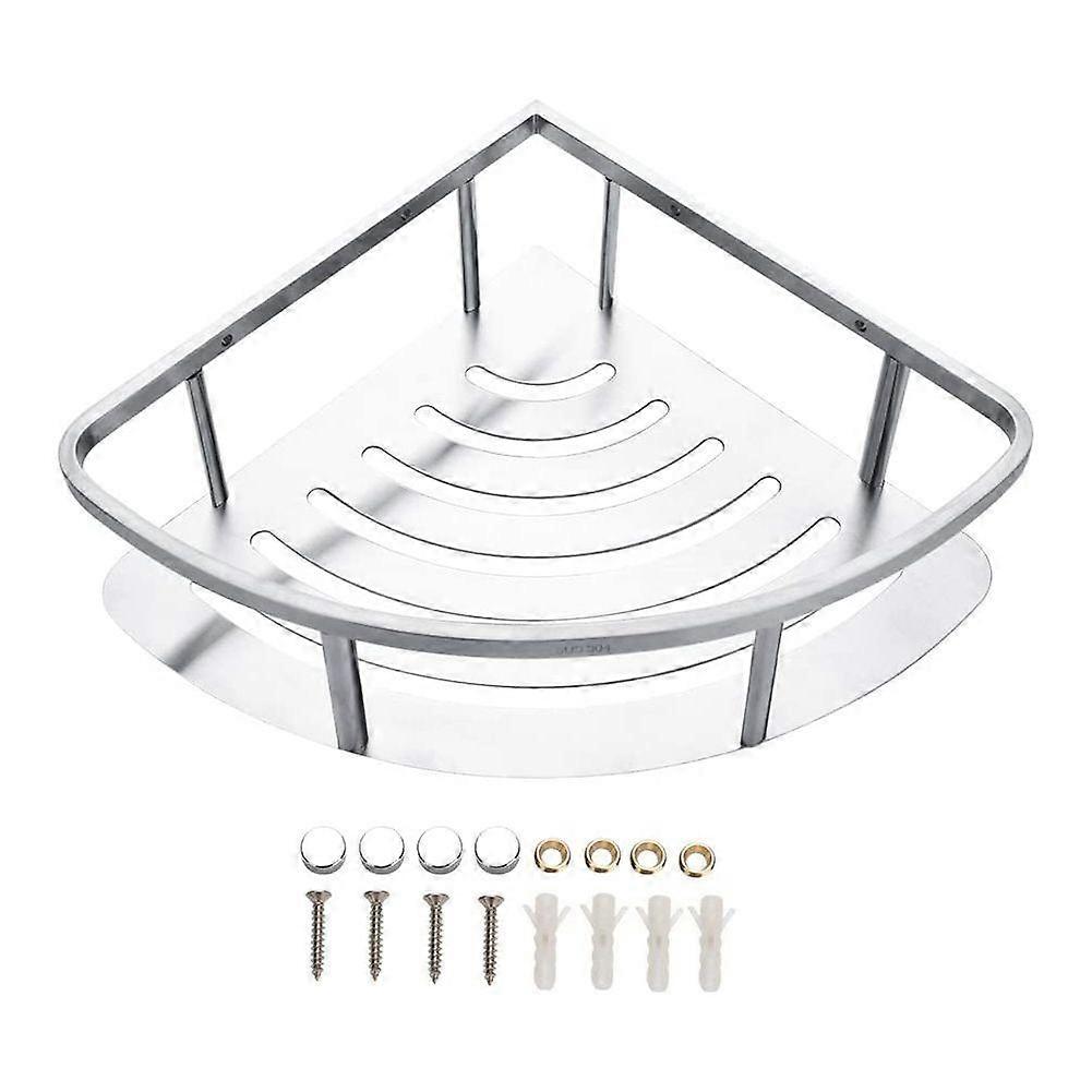 Triangular Corner Shower Shelf Rustproof Corrosion Resistant Space Saving