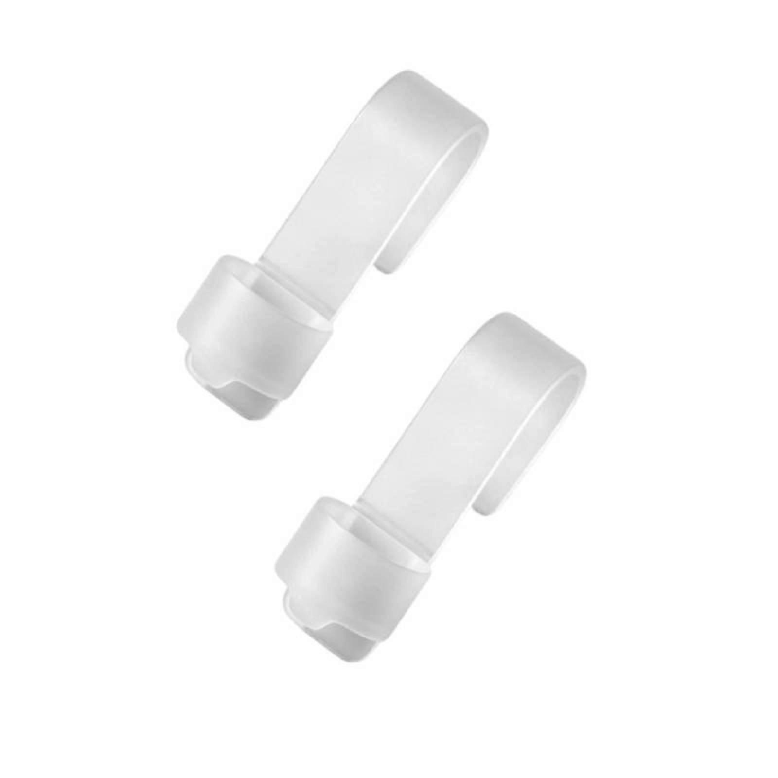 2 Pieces Shower Curtain Rod Hook Multipurpose Adjustable Hanging Hook