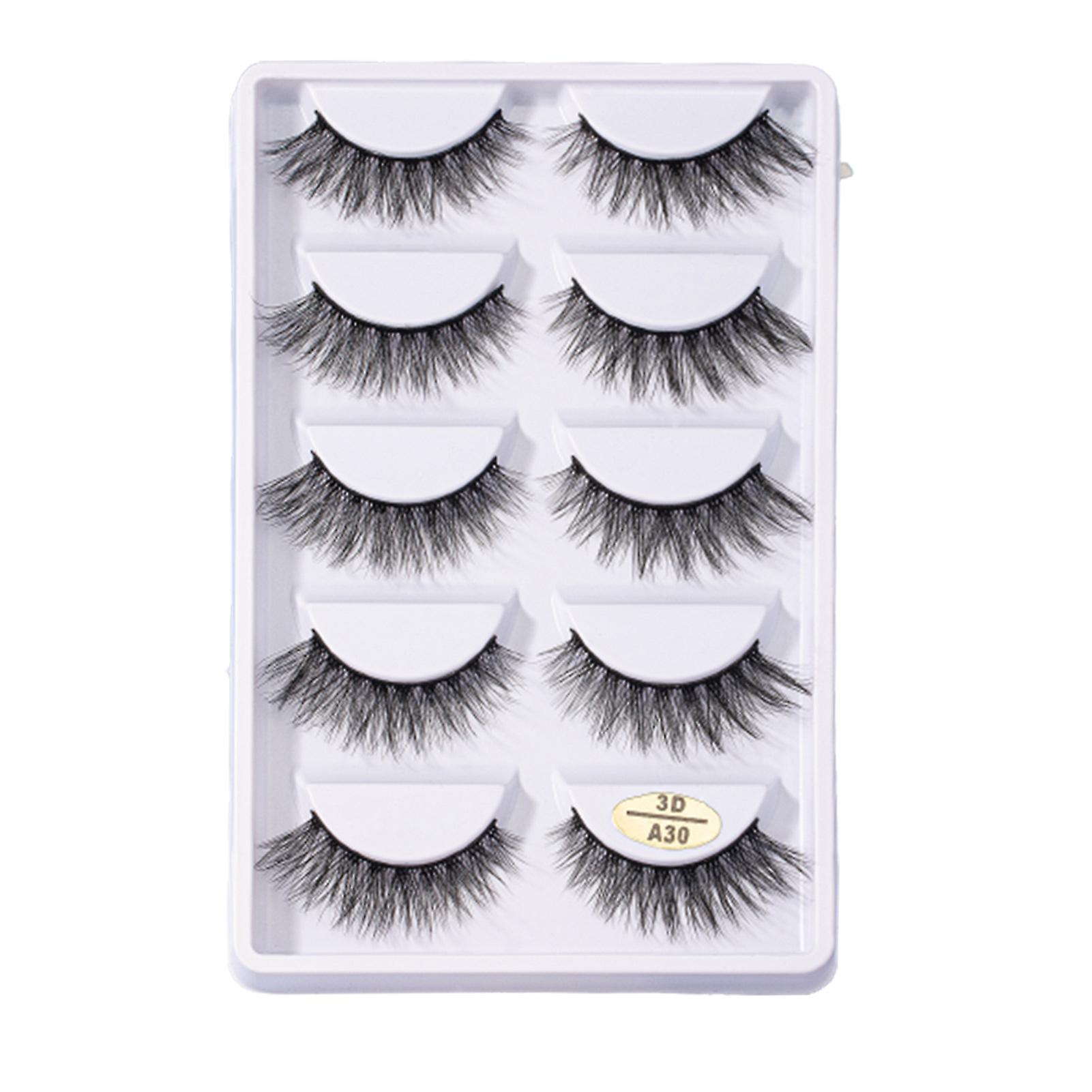 Faux False Eyelashes Multiple Styles Soft Delicate Lashes Easy To Pinch Reusable