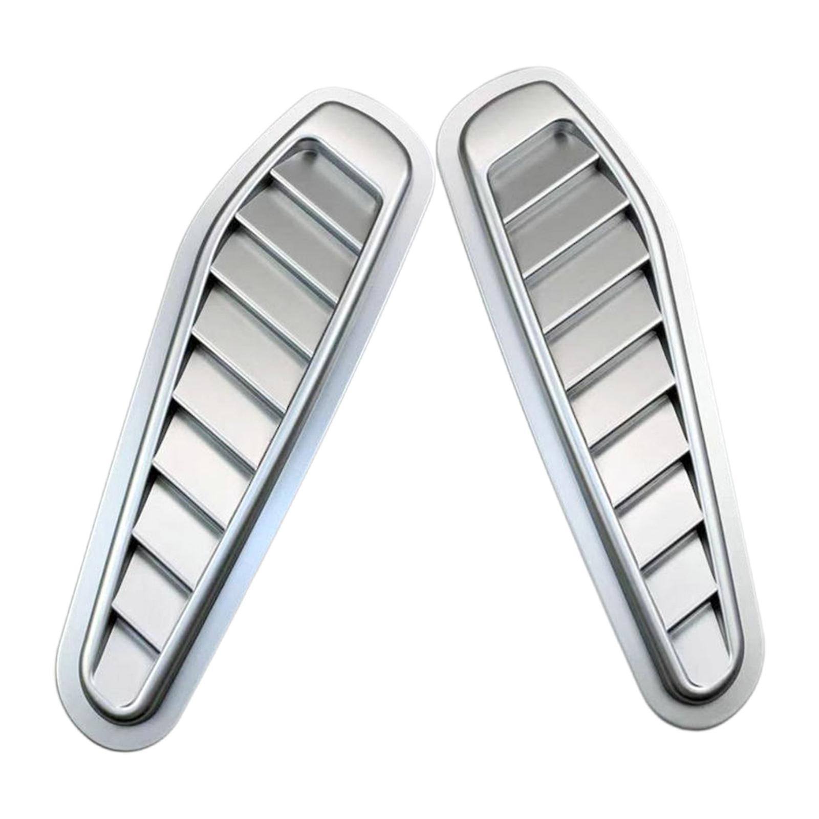 Car Fenders Vent Hood Car Bonnet Air Intake Flow Grille Bonnet