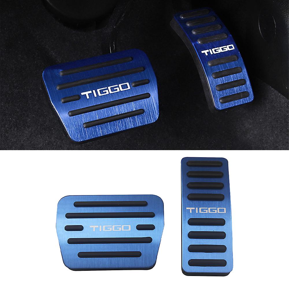 Auto Car Pedals Foot Accelerator Gas Fuel Brake Pad Plate Covers For Chery Tiggo 7 8 Pro Plus 2016-2022 2023 Accessories