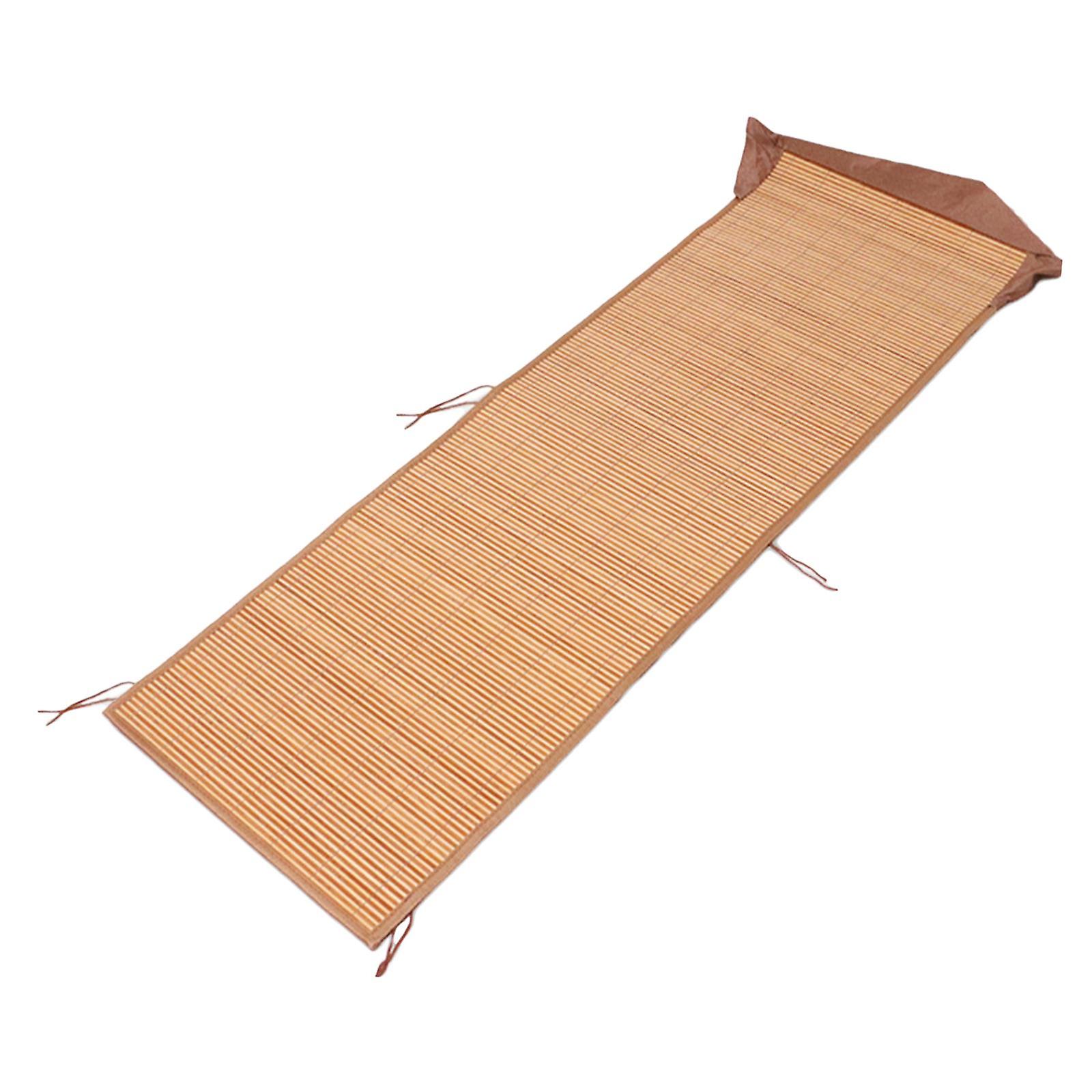 Housse de tapis en bambou de remplacement à isolation universelle pour chaise longue inclinable