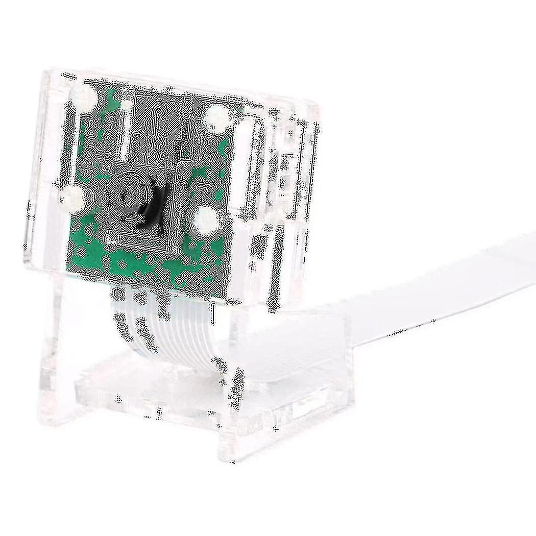 5mp Camera Module Webcam Video 1080p+transparent Holder For 4/3b +/ 3b/2b/zero