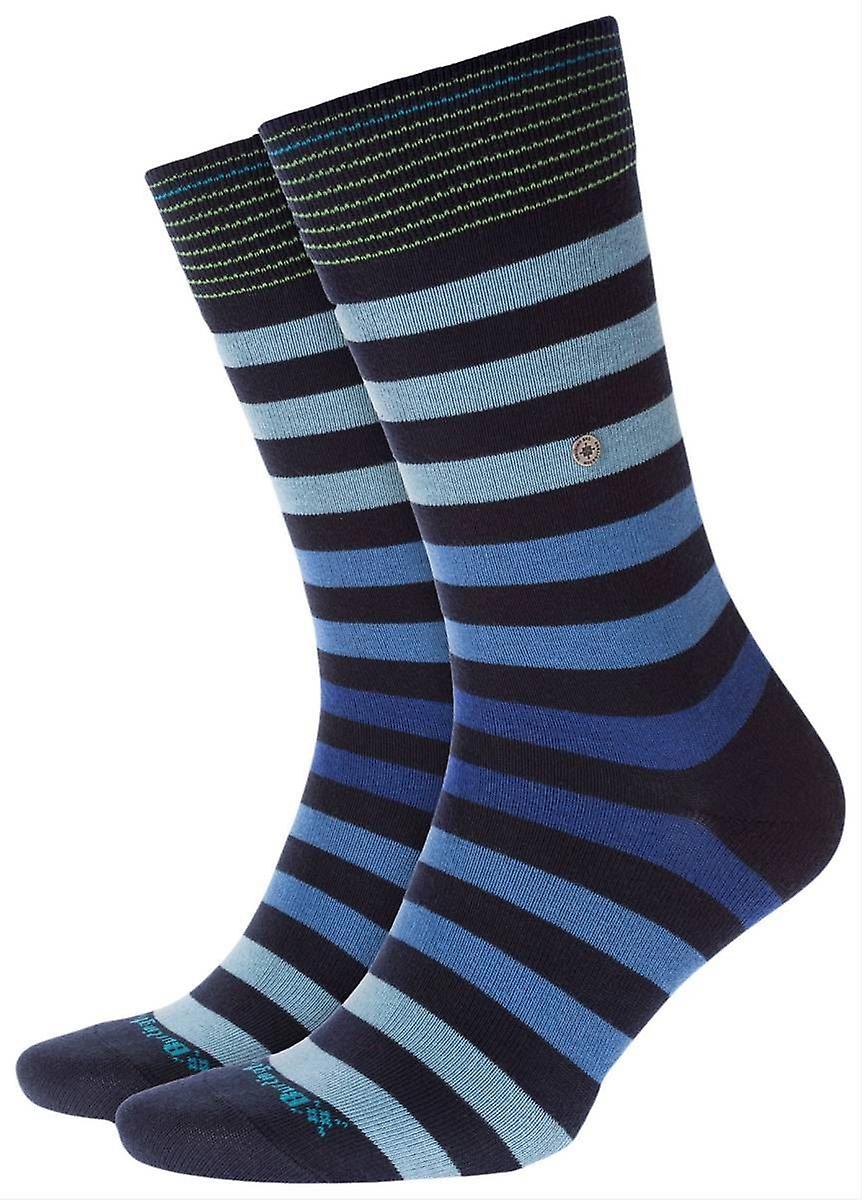 Burlington Blackpool Socks - Blue/Black