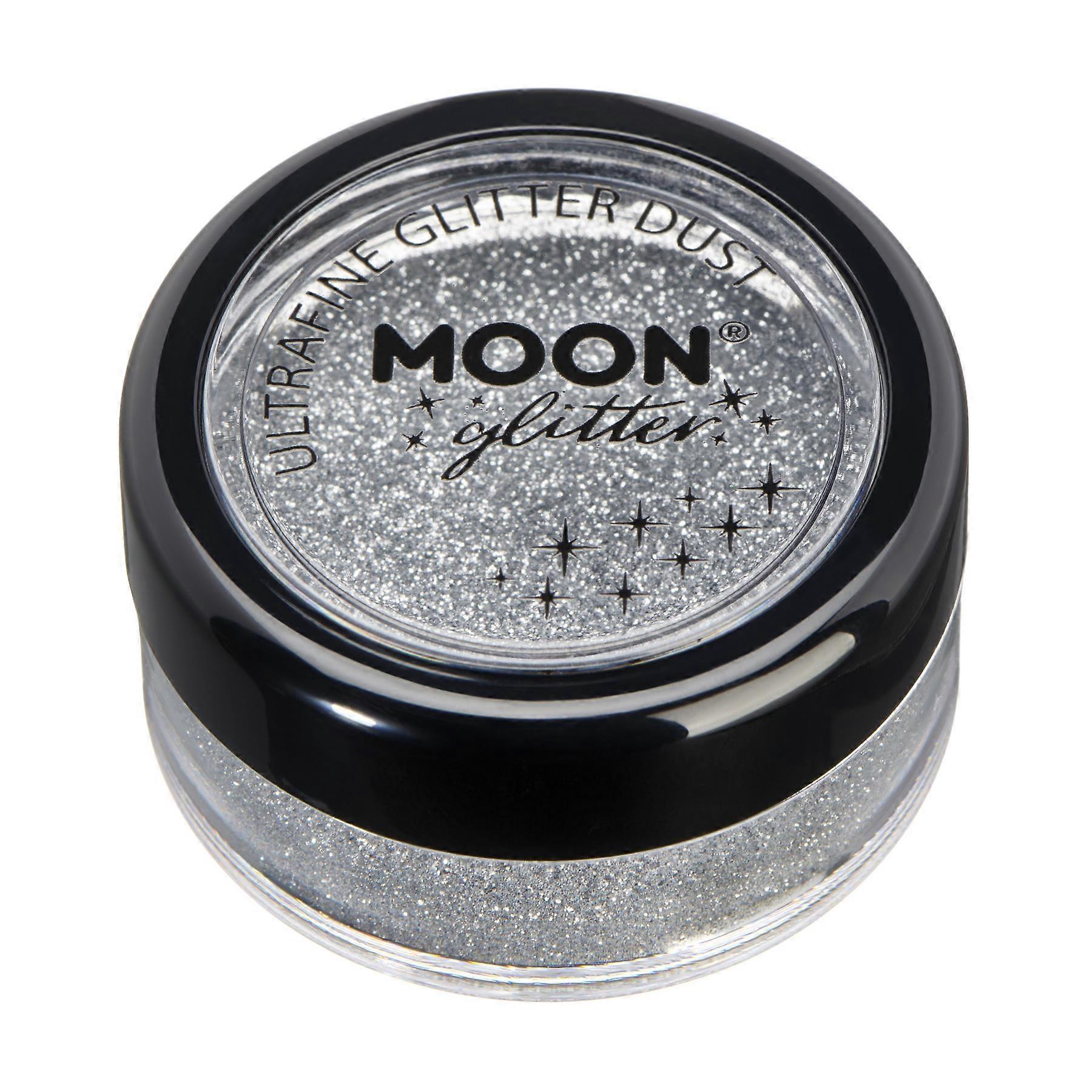Moon Glitter - Clássico Ultrafine Glitter Dust - Prata