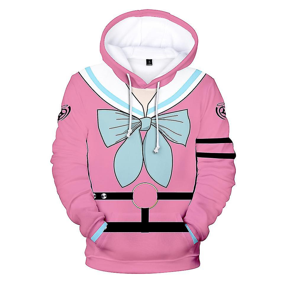 Unisex Boys Anime Danganronpa V3 Felpe con cappuccio Saihara Harukawa Miu Iruma Felpe a maniche lunghe